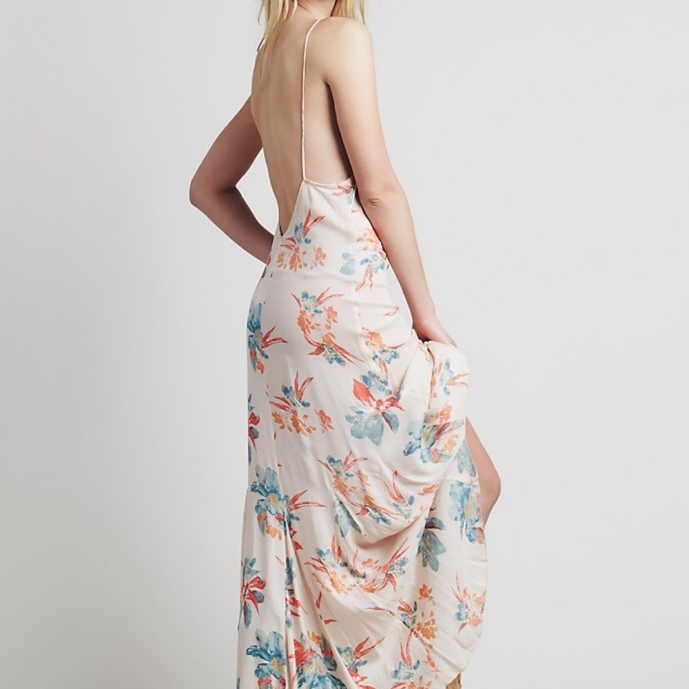 NWOT Free People Chasing Stars Maxi Dress